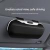 Driving  Car Sun Sunvisor Sunglasses Holder Clip Secure Antislip Grip No View Obstruction Large Capacity Storage