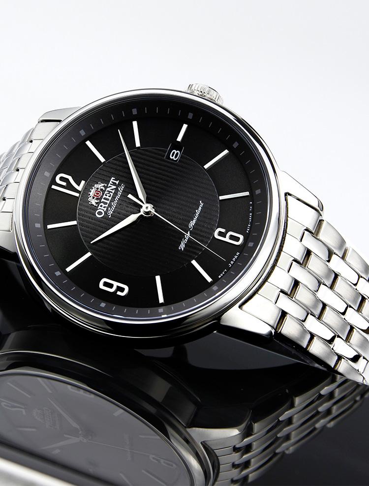 Reloj de Hombre Acero Inoxidable, Movimiento Automático, Indicador de Fecha, Resistencia al Agua 50m y Cristal de Zafiro.