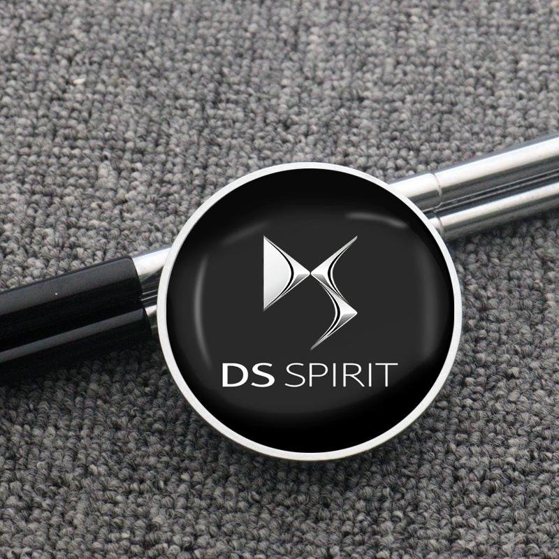 4ks 60mm Středová krytka náboje kola auta Kryt ráfku Znak Samolepky Pro DS SPIRIT DS3 DS4 5LS DS6 DS7 DS9 WILD RUBIS E-Tense DIVINEDS