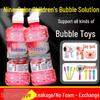 Colorful Bubble Machine for Kids - Durable, Drop-Resistant Toy with Bubble Concentrate for Fun Parent-Child Interaction and Stress Relief
