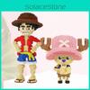 Giant Diamond Small Particle Puzzle Toy Building Blocks One Piece Luffy Chopper Pirate King Series Abs Material Cl Luffy Cl Chopper Anime