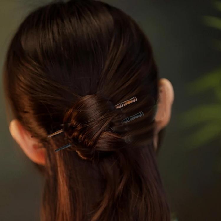 12pcs Bacchette per Capelli in Legno con Design Bacchette Ornamento per Capelli Fermaglio per Capelli per Occasioni Formali Evento Culturale Vestirsi