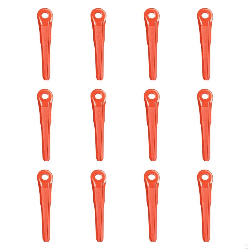 12 Pieces Trimmers Blades Weed Eater 4002-007-1000 Portable Spare Parts Easy to Install