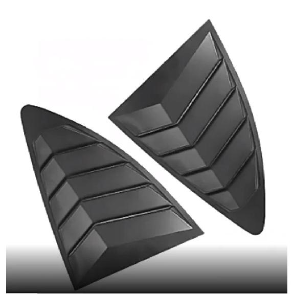 Rear Window Triangle Louver Shutter Spoiler Panel Cover For Subaru BRZ For Toyota 86 GT86 2013 2014 2015 -  Car Accessories