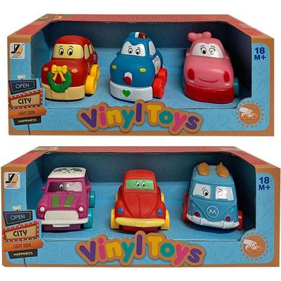 Morbido peluche auto set da 6 giocattoli coreani per bambini