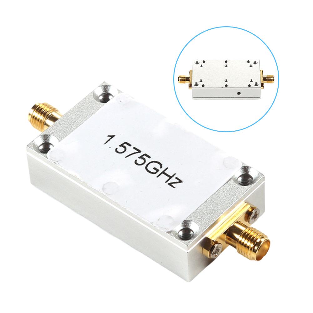 1 575 GHz Bandpass-Oszillograph für GPS-Signalverarbeitung mit SMA-Schnittstelle SAW-Filter 50 Ohm Impedanz Geringer Einfügedämpfung