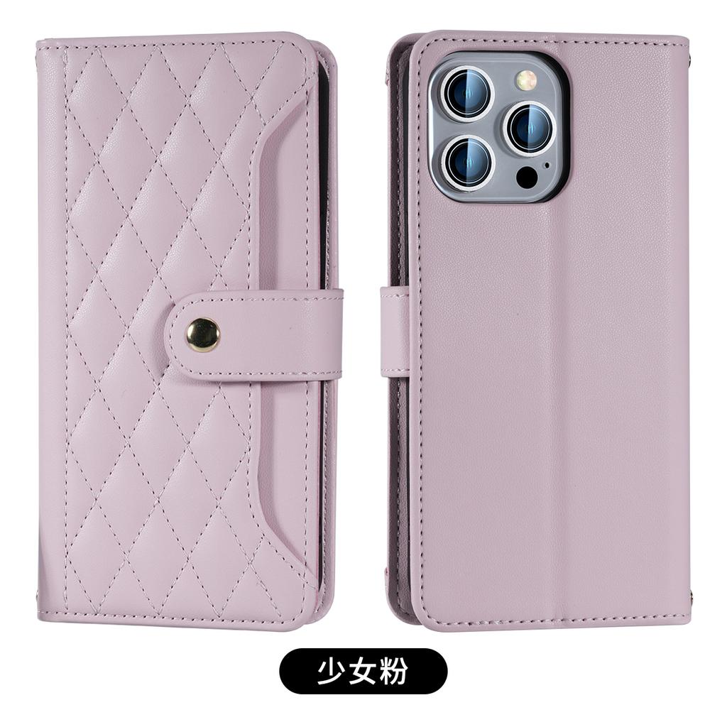 Crossbody Cards Solt Wallet Leather Flip Case For iPhone 16 15 Pro Max 14 Plus 13 12 Book Stand Lanyard Strap Bag Purse Cover