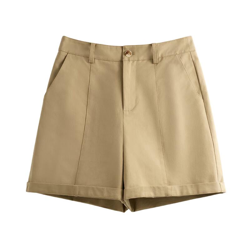Women's High-Waist Casual Workwear Style Shorts