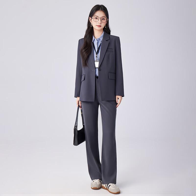 Women's Versatile Professional Blazer Suit Set