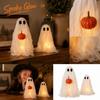 Halloween Party Decorations Witch Pumpkin Colored Mesh Figurines for Festive Home Decor