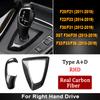 Collier de levier de vitesse en fibre de carbone pour BMW F30 F10 F15 F07 F20 F21 F22 F32 F34 F35 5GT