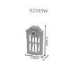 MOC 10PCS 92589W European Style Window Decoration 2x3 Building Blocks Kit With Holes House Bricks Particle Toys Children Gifts