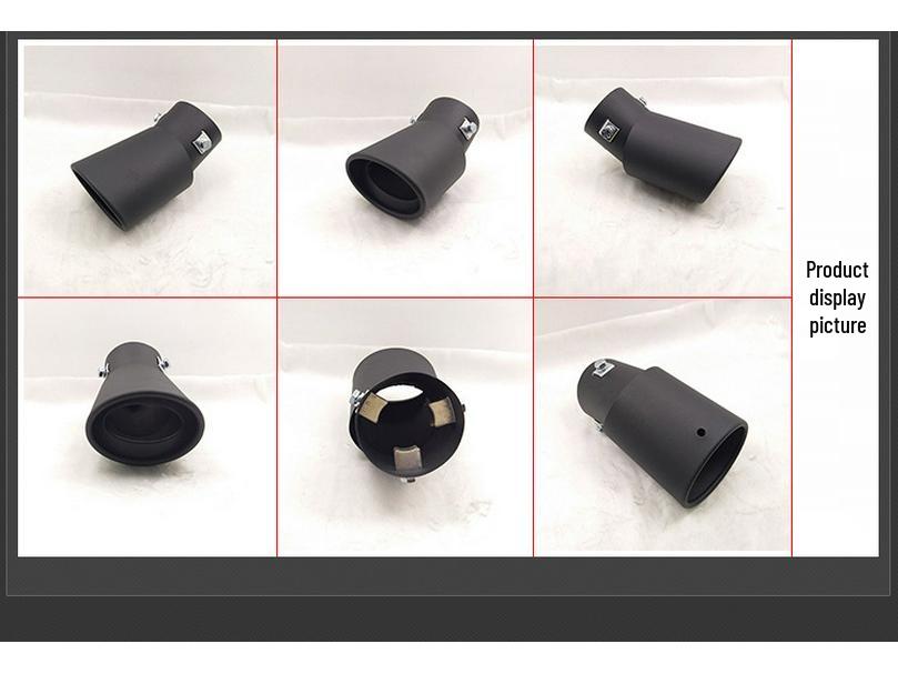 Blue Titanium Exhaust Tailpipe for Cruze, Livina, Senya, Vios, and New Bora