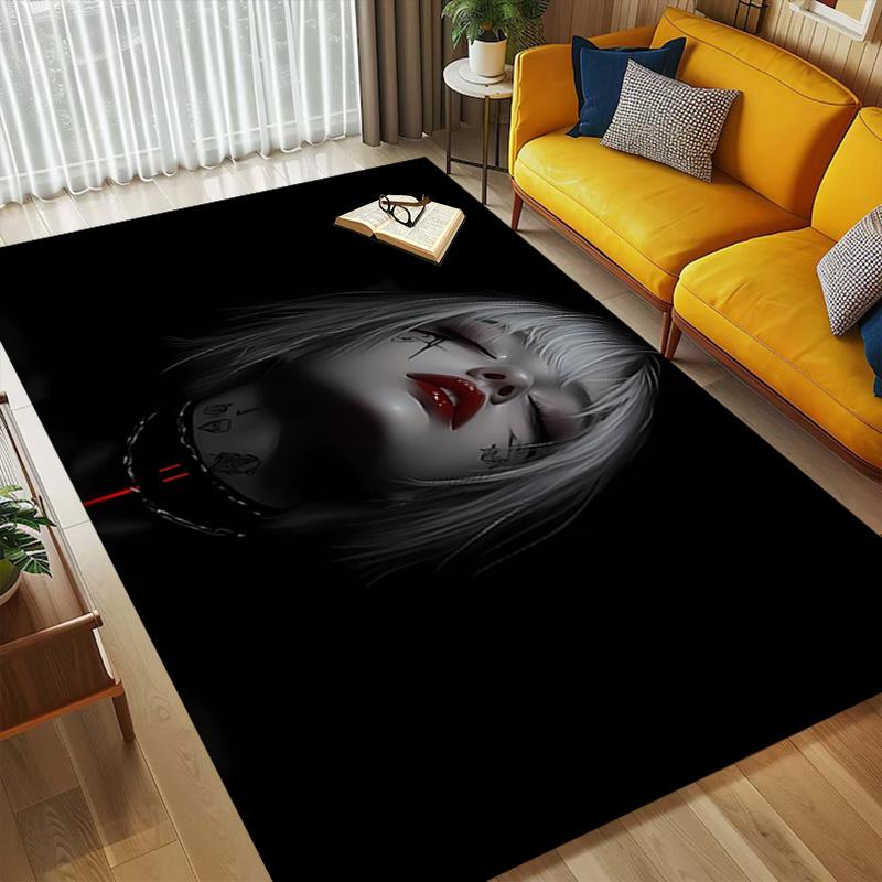 Dark Beauty Living Room Nonslip Area Rug Soft Carpet For Bedroom Game Playroom Sofa Office Home Decor Doormat Christmas Gift C9291109