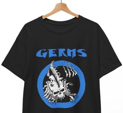 The Germs T-Shirt Vintage Hardcore Punk Darby Crash Pat Smear Unisex Tee
