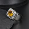 Premium Men's Zircon Crystal Punk Fashion Hand Jewelry Ring