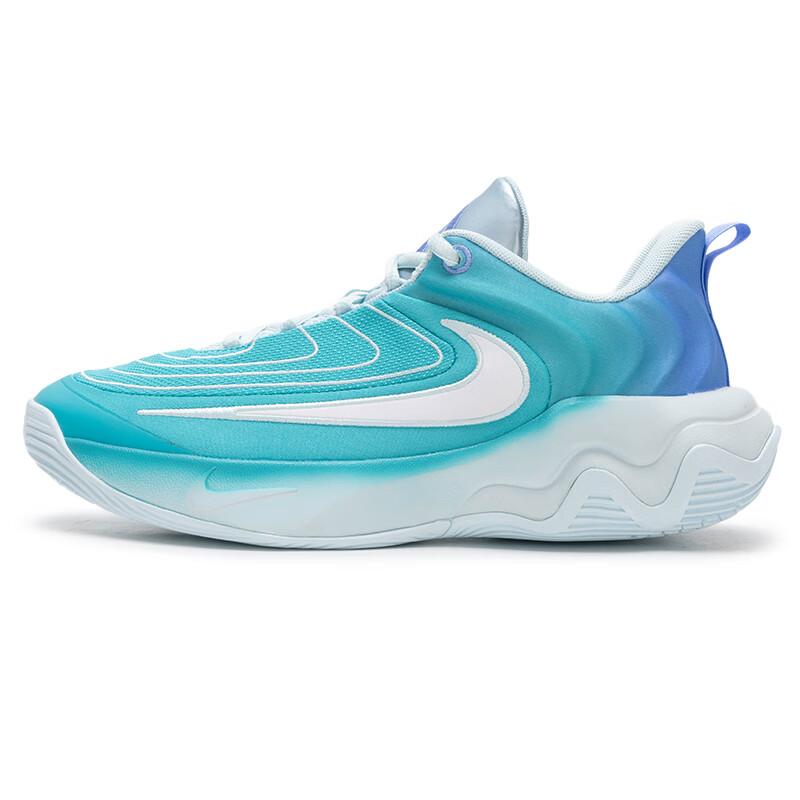 New Nike Giannis Immortality Anti Slip Wear Resistant Low Top Children's Basketball Shoes Green/Blue/White Teenagers FZ6734-300