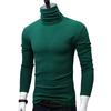 Męski golf z długim rękawem, bazowa koszulka, dopasowany sweter, casualowy, ciepły t-shirt na jesień zimę, do noszenia na co dzień, do domu, do biura