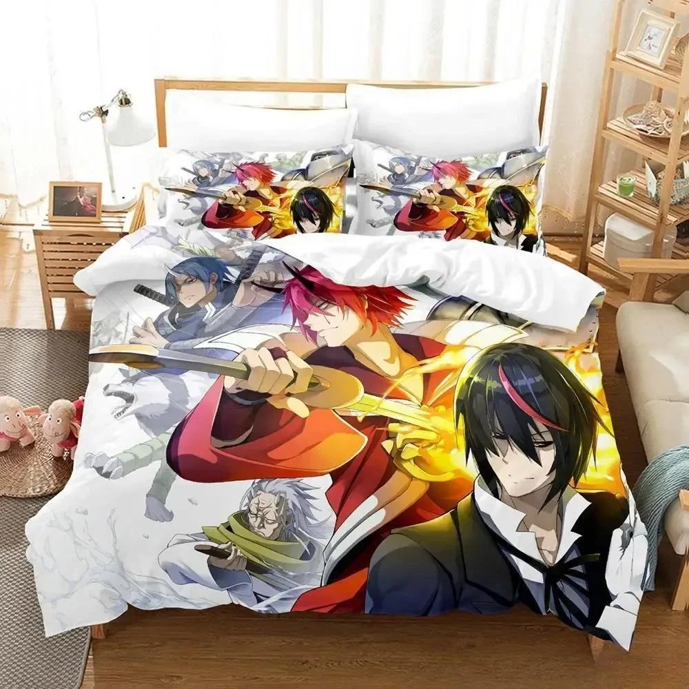 That time i got reincarnated as a slime Beding Set Single Twin Ful Quen King-Sized Dimensionsd Dimensions Bed Linen Set Adult People Kid Bedrom Duvet