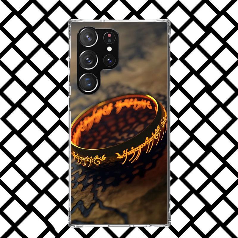

The L-Lord of The R-Rings Phone Case for Samsung Galaxy S26 S25 Edge S24 S23 Ultra S22 Plus S21 FE S20 + Soft Cover Print Fundas Samsung S26 Plus