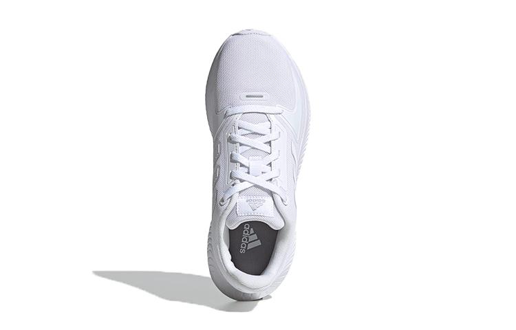 Adidas Neo Runfalcon 2.0 K Breathable Low top Kids' Running Shoes White Gray Kids' FY9496