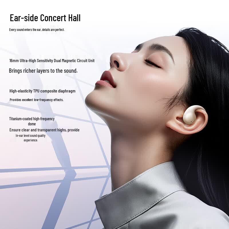 HONOR Earbuds Open-fit AI Noise Cancelling Headphones