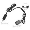 NP-FW50 USB Dummy Battery Adapter Full Decode with Cable for Sony A6300 A5000 NEX-5N