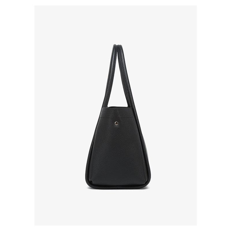Tote Bag, Soft Leather Vegetable Basket Bag, Women's High-end Large-capacity Commuter Bag, Simple Women's Handbag