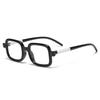 Women Men Trendy Presbyopia Reading Glasses Unisex Fashion Anti-Blue Far Sight Eyeglasses Vintage Square Frame Plus Diopters
