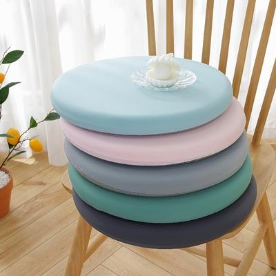 1/2pcs Memory Foam Round Seat Cushion Suitable for Relieving Sitting Discomfort Slowly Rebounds Detachable and Washable