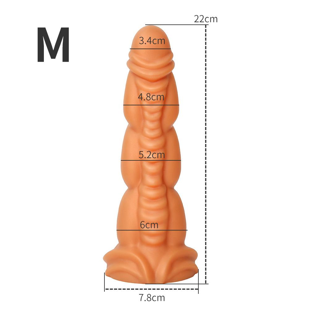 Extra Large Soft Anal Plug for Men - Stretching Fist Toy, Realistic Dildo, Prostate Massager, Safe Silicone SM Adult Sex Toy