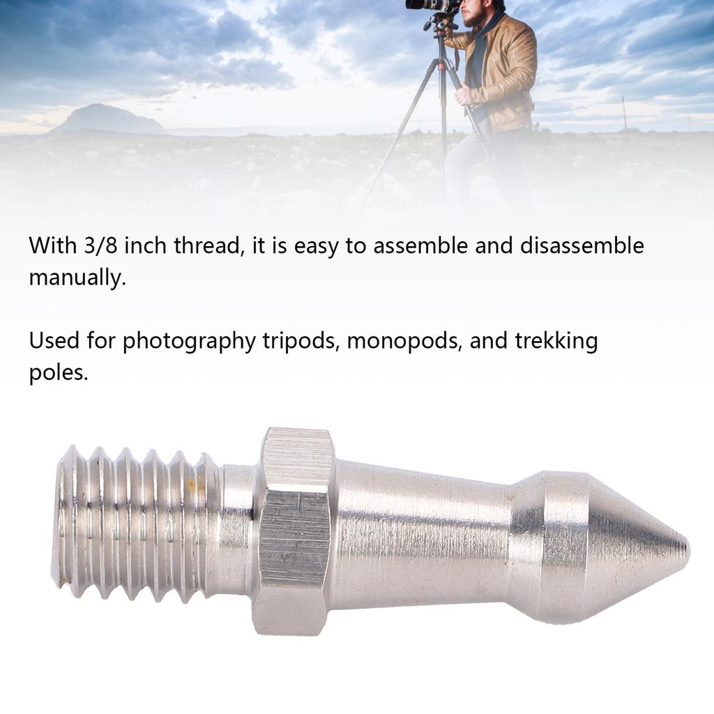 3/8 Zoll Edelstahl Spikes Füße Kamera Stativ Spikes Ersatz für Einbeinstativ Stativ