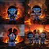 Cartoon Avatar Primitive Tribe Plush Toy Set With Soft Short Pile For Kids And Collectors