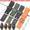 Řada PRW-61 PRW-6900Y Řemínek Pro Casio PROTREK PRW-6800 PRW6900 PRW-3400 Pánské TPU Voděodolný Náhradní Pásek Hodinkové Příslušenství