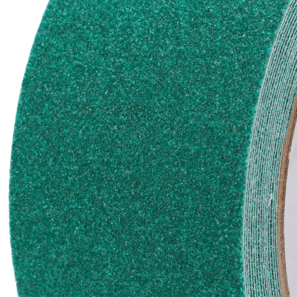 Quartz Sand Non Slip Tape Floor Stair Step Anti Slip Safety PVC Tape Adhesive 5m (Green)