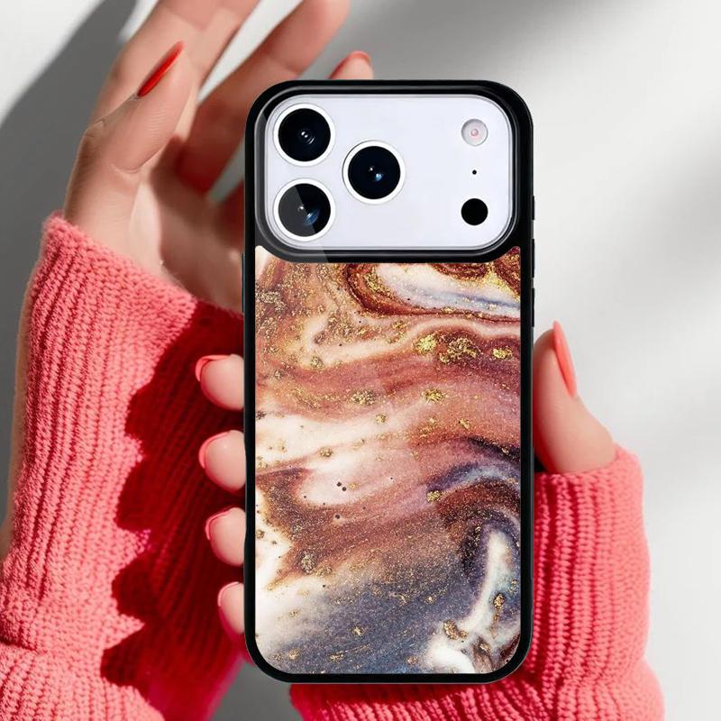 Neon Marble Art Phone Case for iPhone 17 Air 16e 15 14 13 Pro Max Back Cover for 12 11 Pro Coque