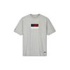 Men's X Thisisneverthat Crossover Logo Printing Sports Round Neck Short Sleeve Light Grey 10022709-A02