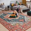 Covoare Florale Vintage Covor Moale de Accent Covor de Dimensiuni Mari Covor cu Puf Scurt pentru Living Dormitor Decor Acasă