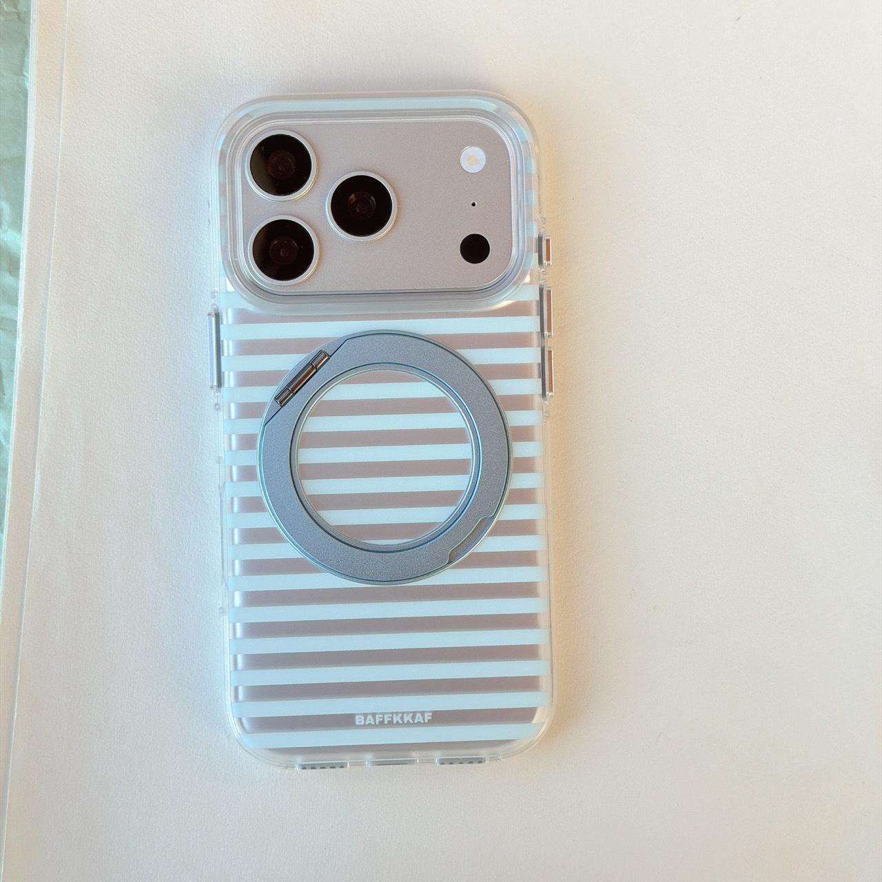 

Luxury Striped Anti-Fall Phone Case for iPhone 17 Pro Max & Apple 16/15 iPhone 15 Pro