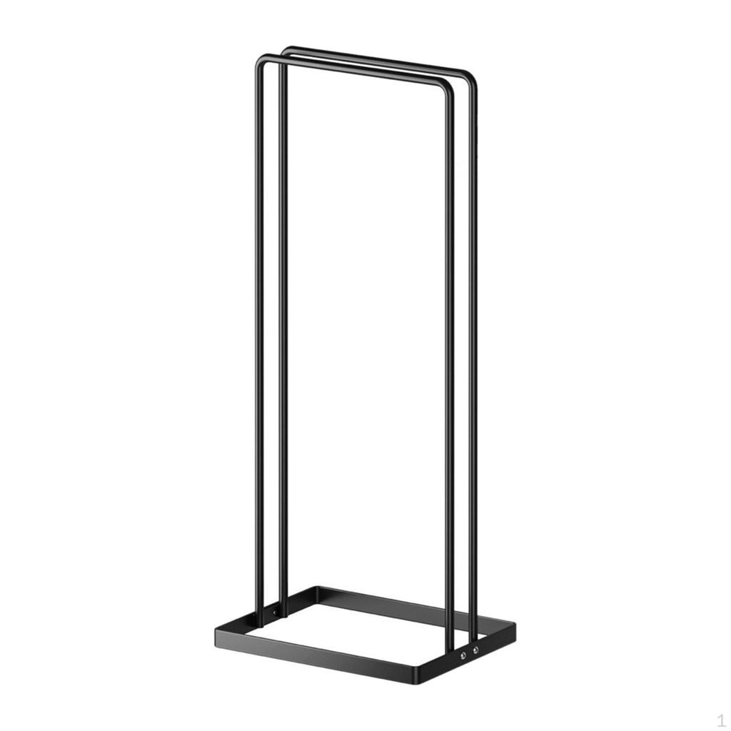 Clothes Hanger Holder Organizer Stacker Metal Storage Rack Coat Stand for