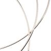 Yibuy Fret Wire for Electric Guitar, Cupronickel, 2.4mm Wide, Chrome Color