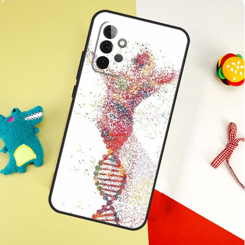Science DNA Chemistry For Samsung Galaxy A22 A32 A52 A54 A34 A14 A55 A35 A15 A53 A33 A13 A05 A06 A16 Phone Case