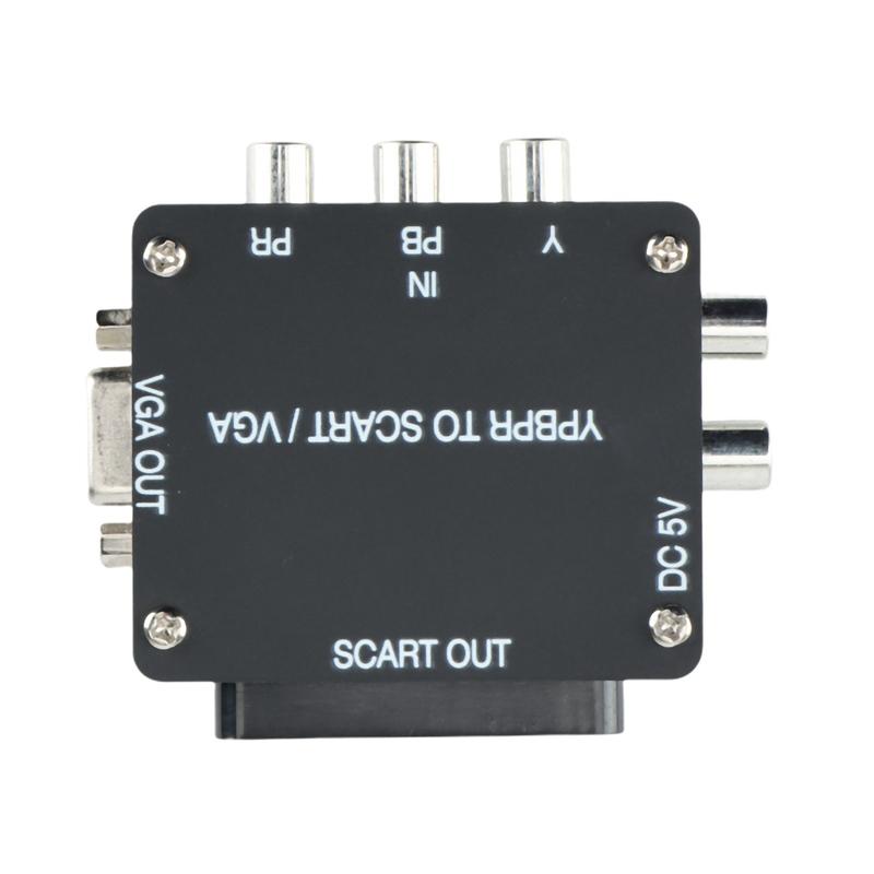 B03B-YUV TO RGBS YPBPR to SCART YPBPR TO VGA Component Transcoder Converter Game Console, RGBS to Color Difference Component