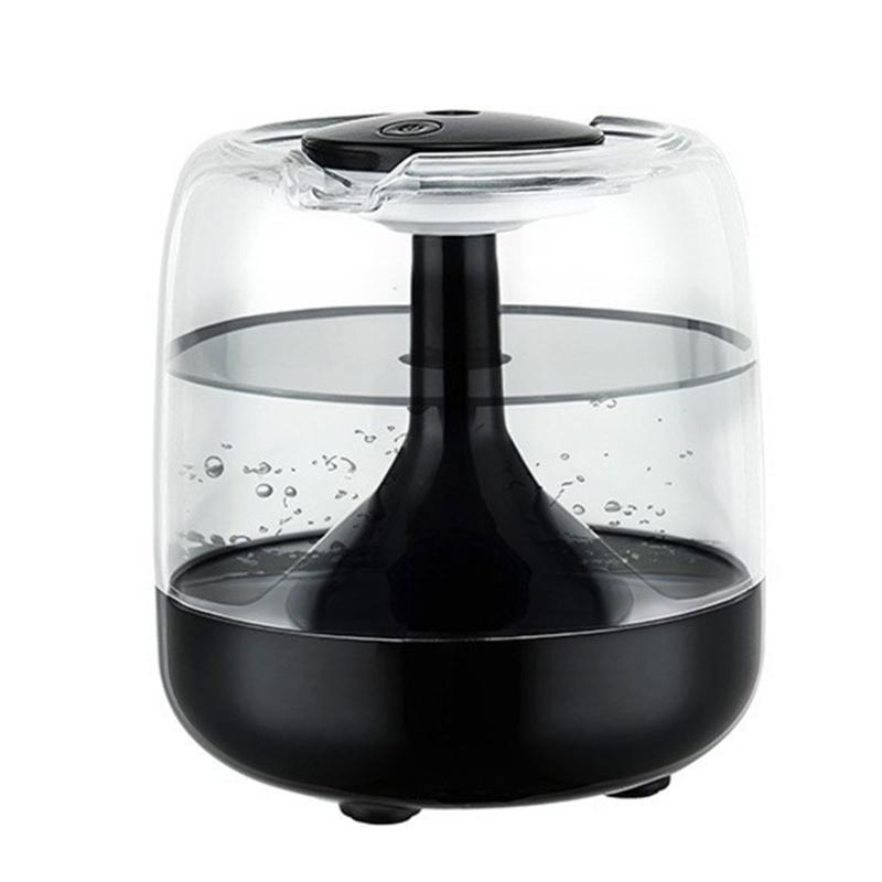 

Essential Oil Diffuser & Humidifier 2 IN 1 for Home Bedrooms Large Capacity, Quiet with 7 LED Color Cool Mist Ultrasonic чёрный