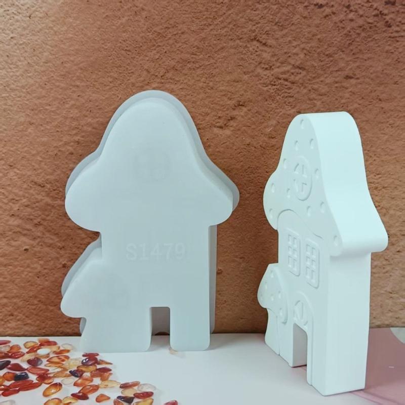 Mushroom House Silicone Molds for Epoxy Resin Candle Soap Making Molds Mushroom Resin Silicone Molds for Epoxy Resin