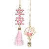 Rearview Mirror Fortune Cat Pendant Fortune Cat Car Pendant Ceramic Cat Ornament Cat Car Hangings