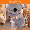 Koala Lying Plush Toy Cartoon Stuffed Animal Doll Cute Decoration Gift Kids