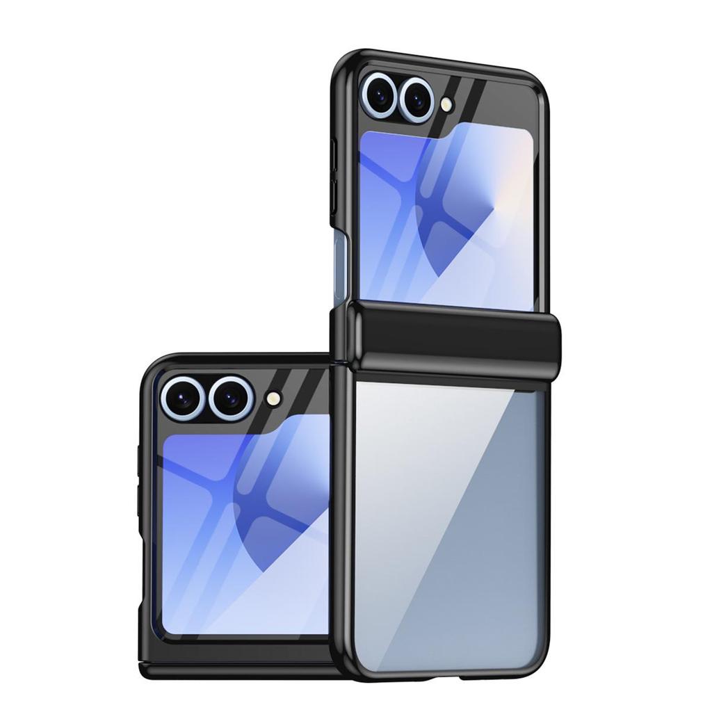 Samsung Z Flip6 Electroplated Full Coverage Drop-proof Case with Integrated Hinge Film