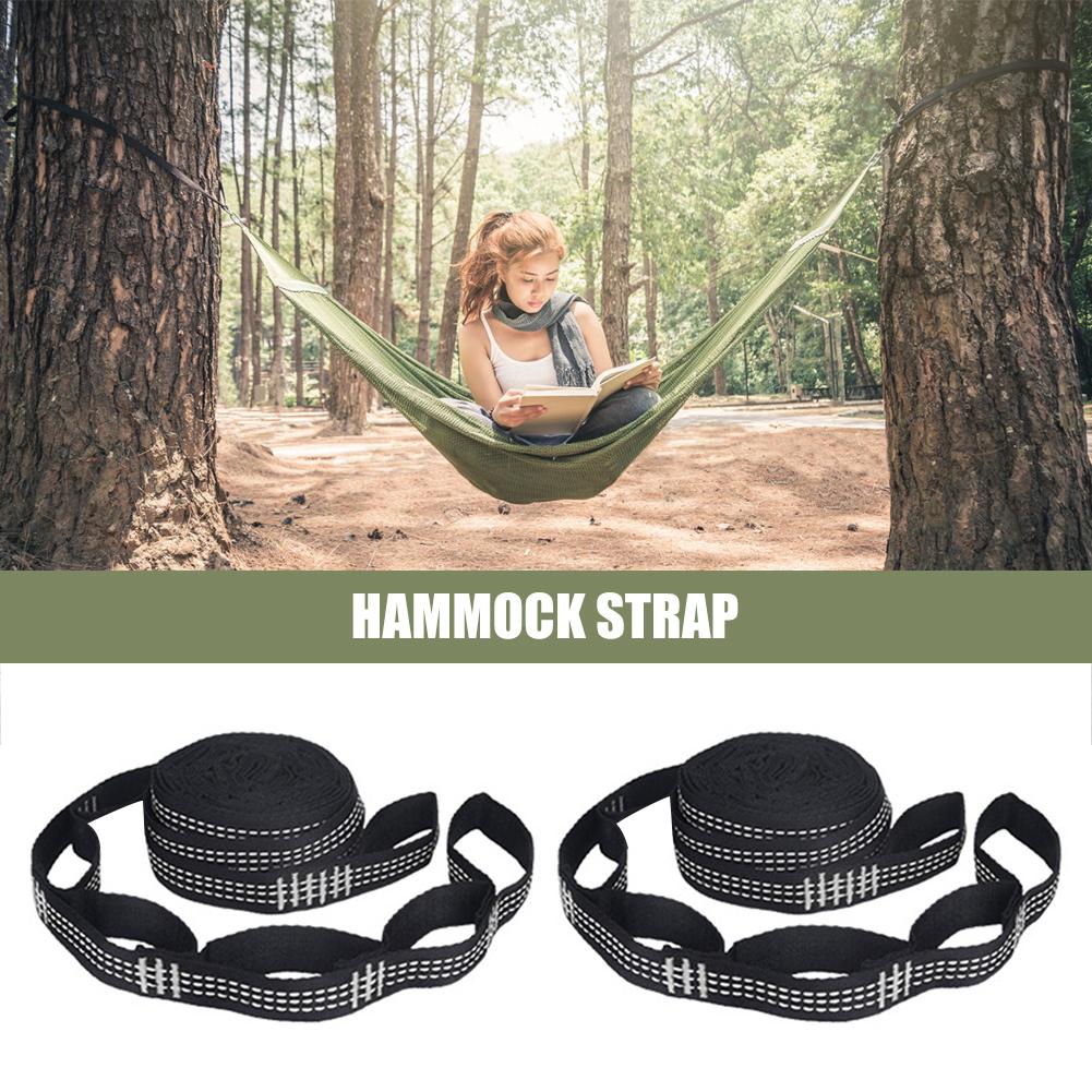 Outdoor Camping Hammock Strap with Adjustable Length and High Load Capacity Suitable for Tree and Nature Adventures