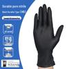 Kollyn Durable Black Nitrile Disposable Gloves